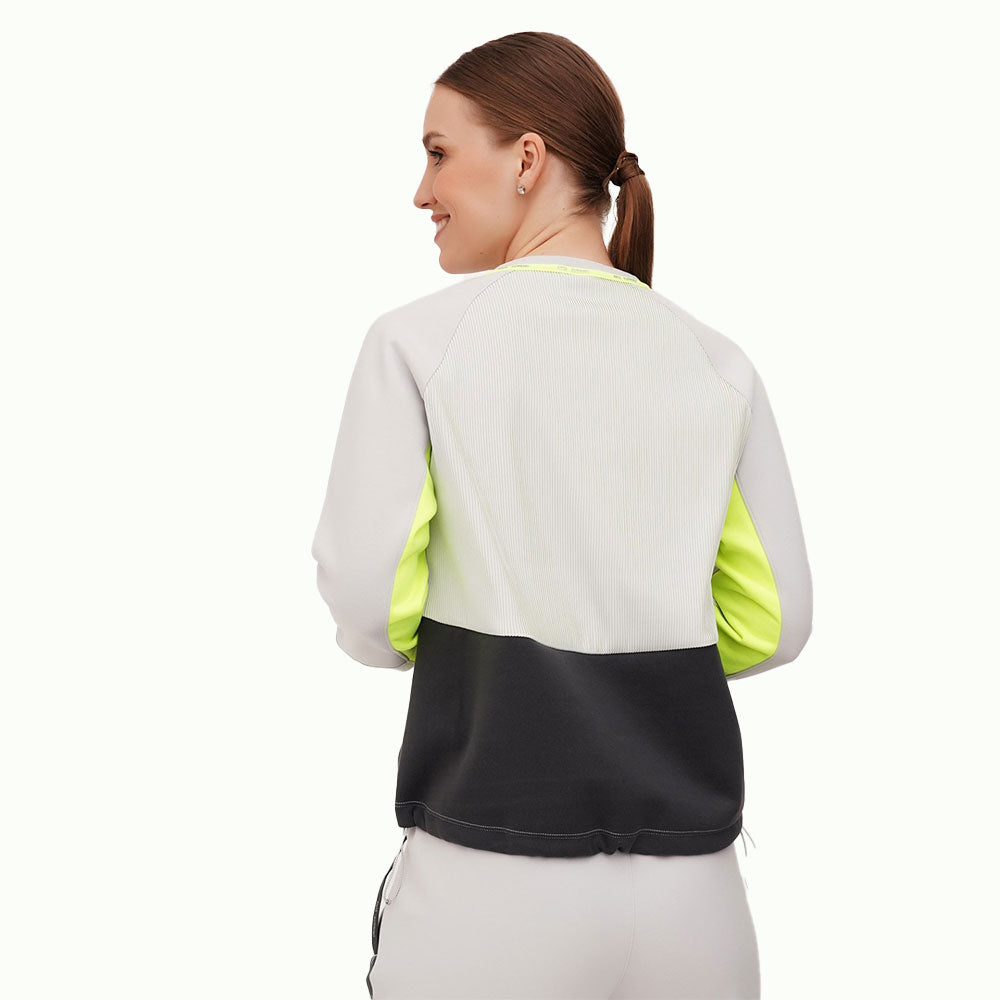 Anta Running Sweatshirt For Women, Snow White